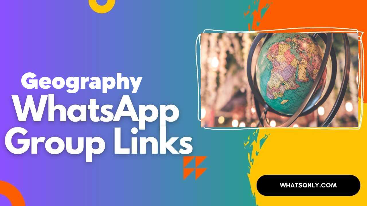 Geography WhatsApp Group Links