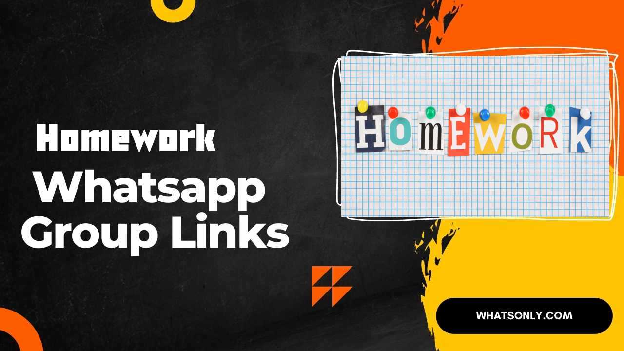 Homework WhatsApp Group Links