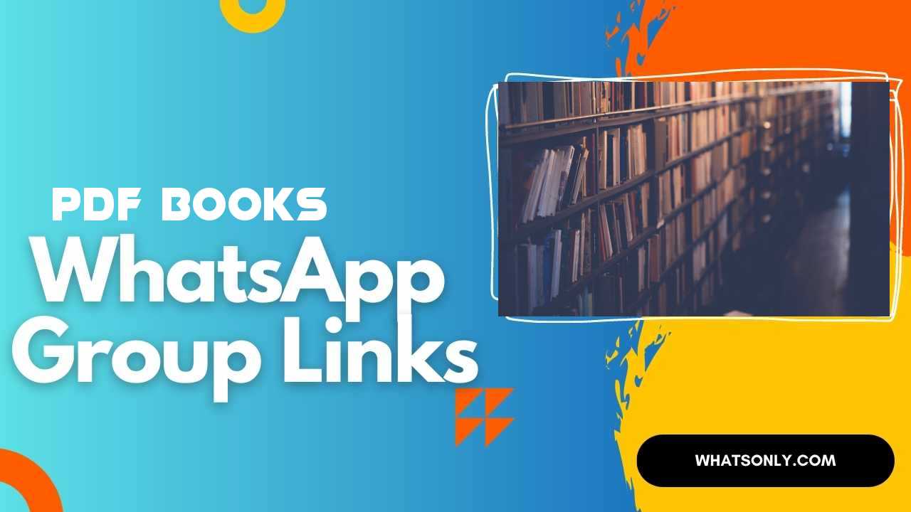 PDF Books WhatsApp Group Links
