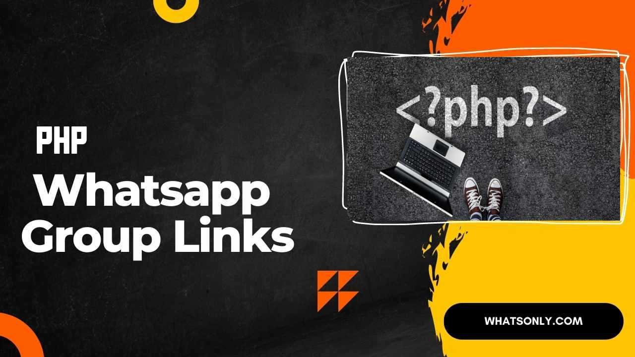 PHP WhatsApp Group Links
